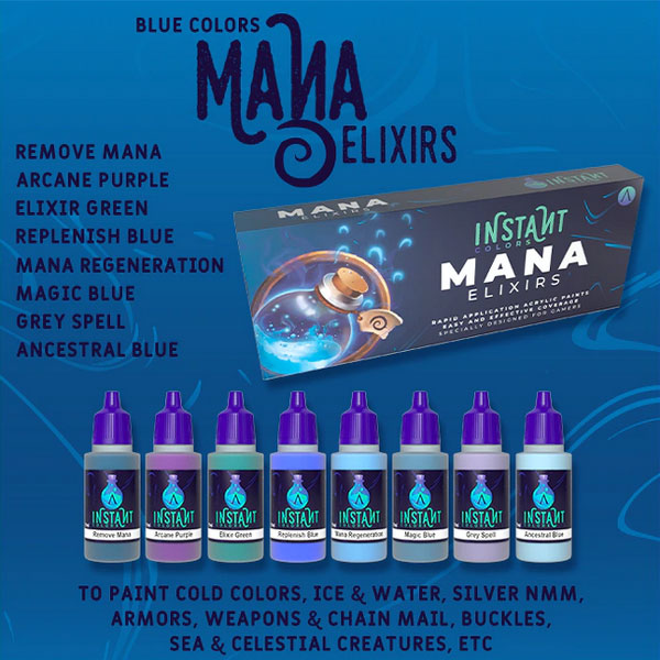 Instant Colors - Mana Elixirs Paint Set