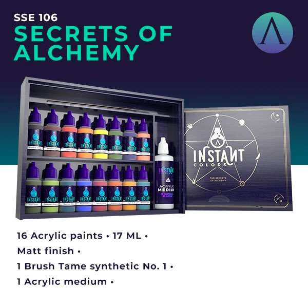 Instant Colors - Secrets of Alchemy Wooden Box Set
