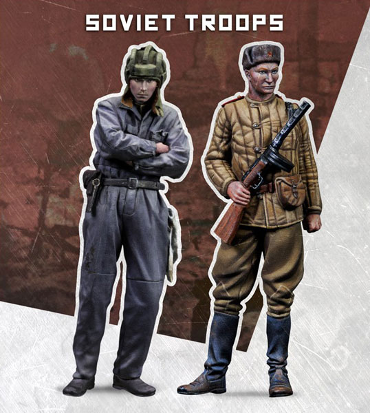 Warfront - Soviet Troops 1/48