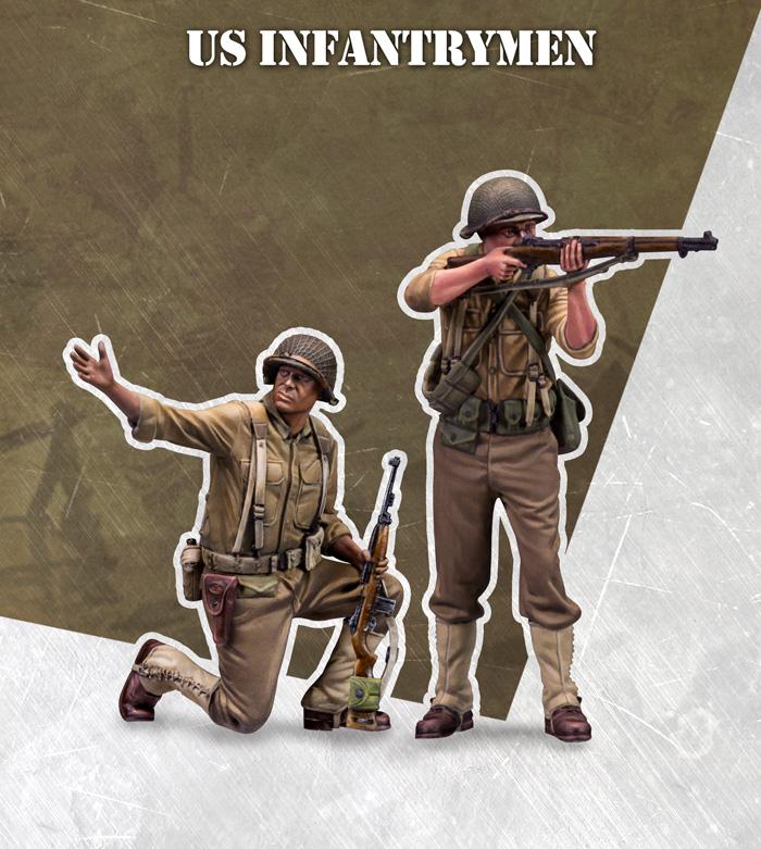 Warfront - US Infantrymen 1/48