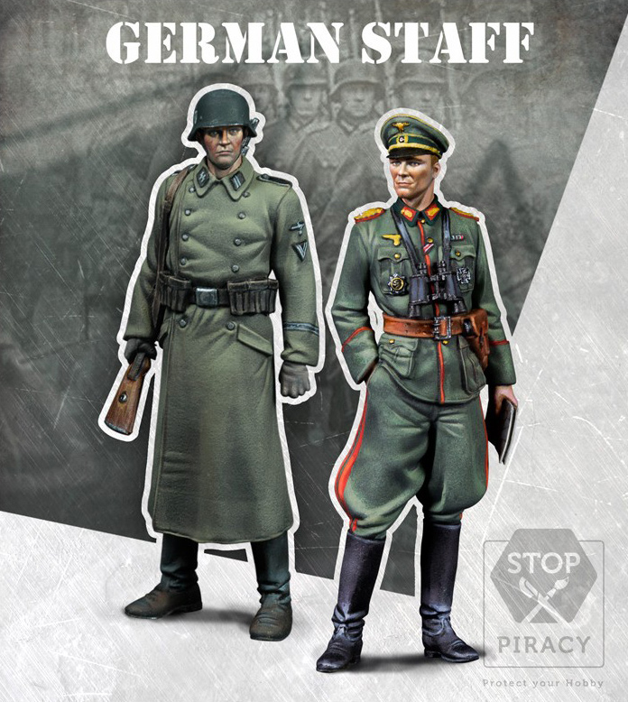 Warfront - German Staff 1/48