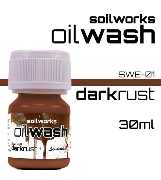 Soilworks Oil Wash - Dark Rust