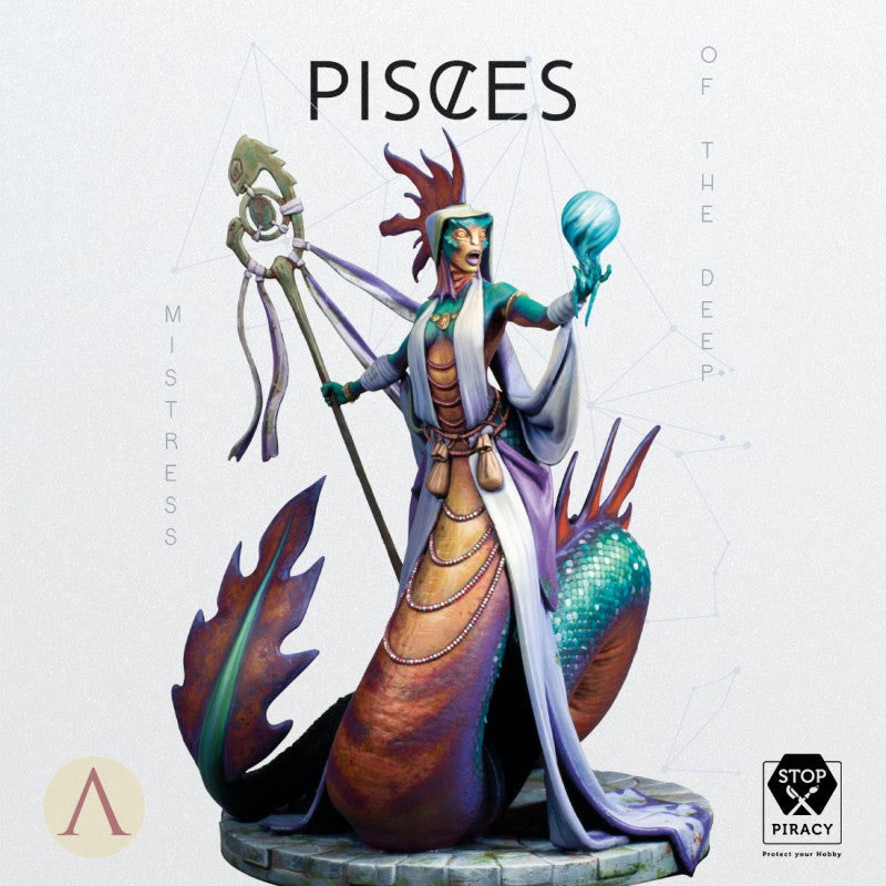 Pisces 35mm Zodiac Mystic Signs 