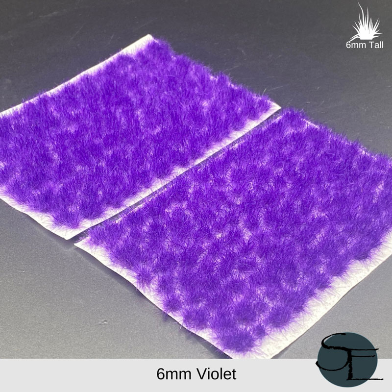 Shadows Edge Exotic Tufts 6mm Violet - Natural