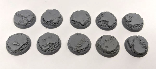 Urban Rubble Bases - 25mm