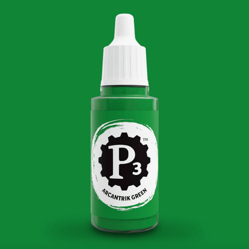 Privateer Press Paints (P3) Arcantrik Green 18ml