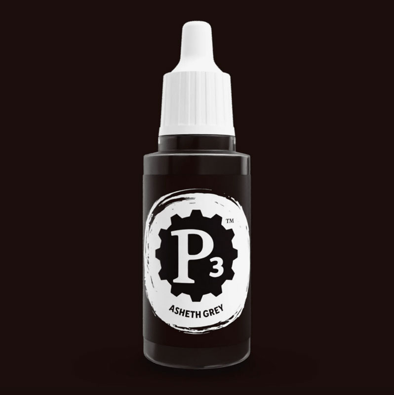 Privateer Press Paints (P3) Asheth Grey 18ml