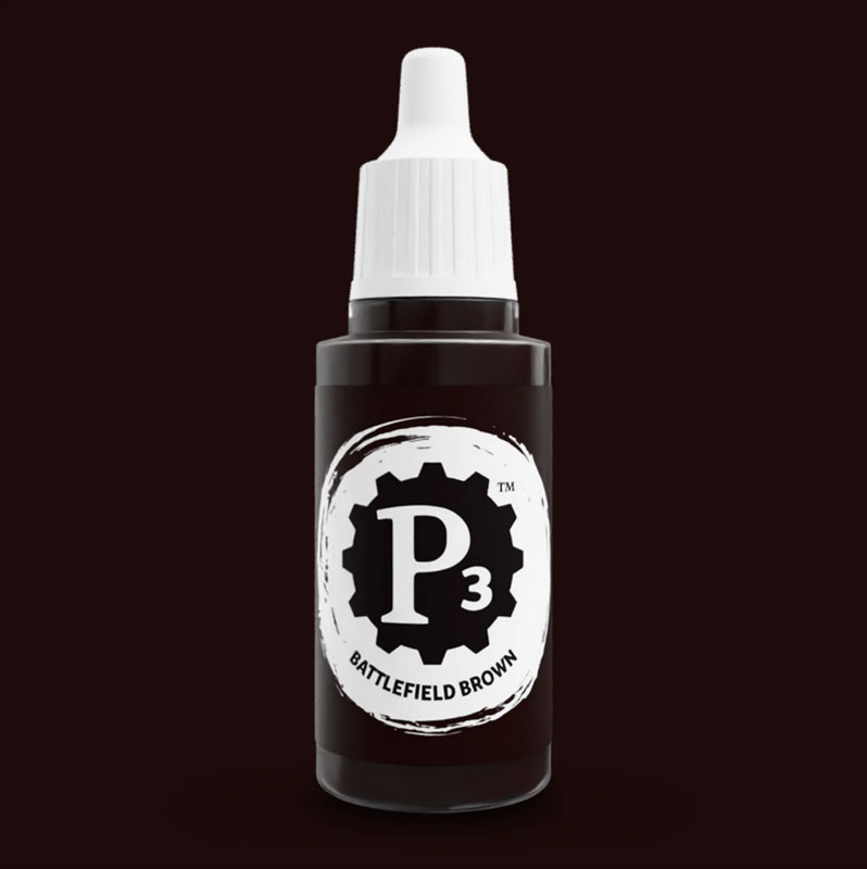 Privateer Press Paints (P3) Battlefield Brown 18ml
