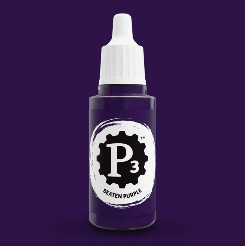 Privateer Press Paints (P3) Beaten Purple 18ml