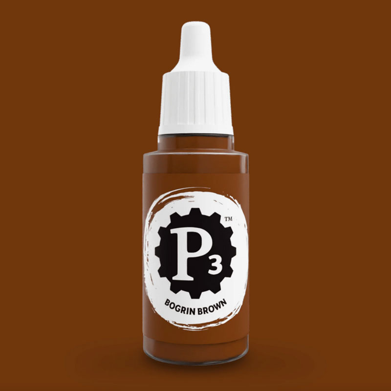 Privateer Press Paints (P3) Bogrin Brown 18ml