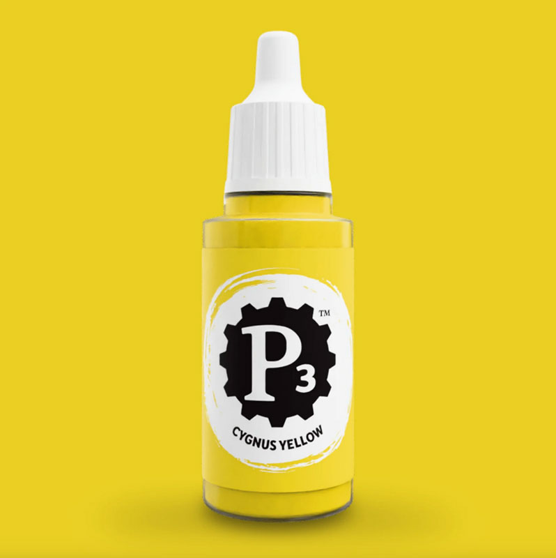 Privateer Press Paints (P3) Cygnus Yellow 18ml