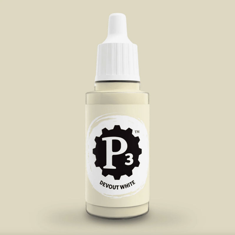 Privateer Press Paints (P3) Devout White 18ml