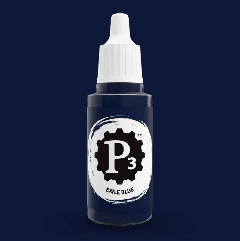 Privateer Press Paints (P3) Exile Blue 18ml