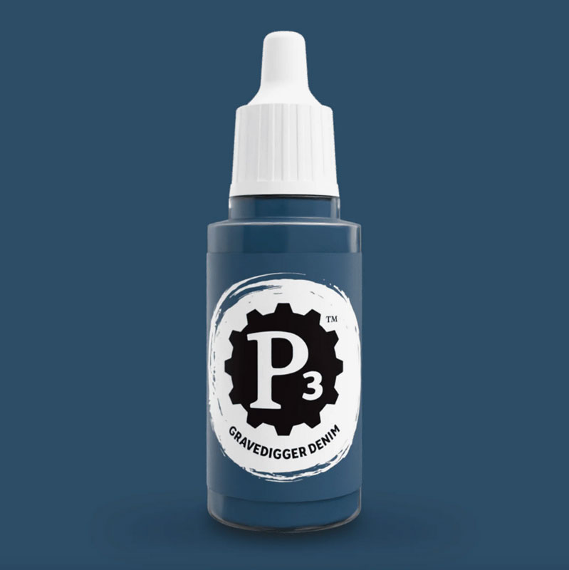 Privateer Press Paints (P3) Gravedigger Denim 18ml
