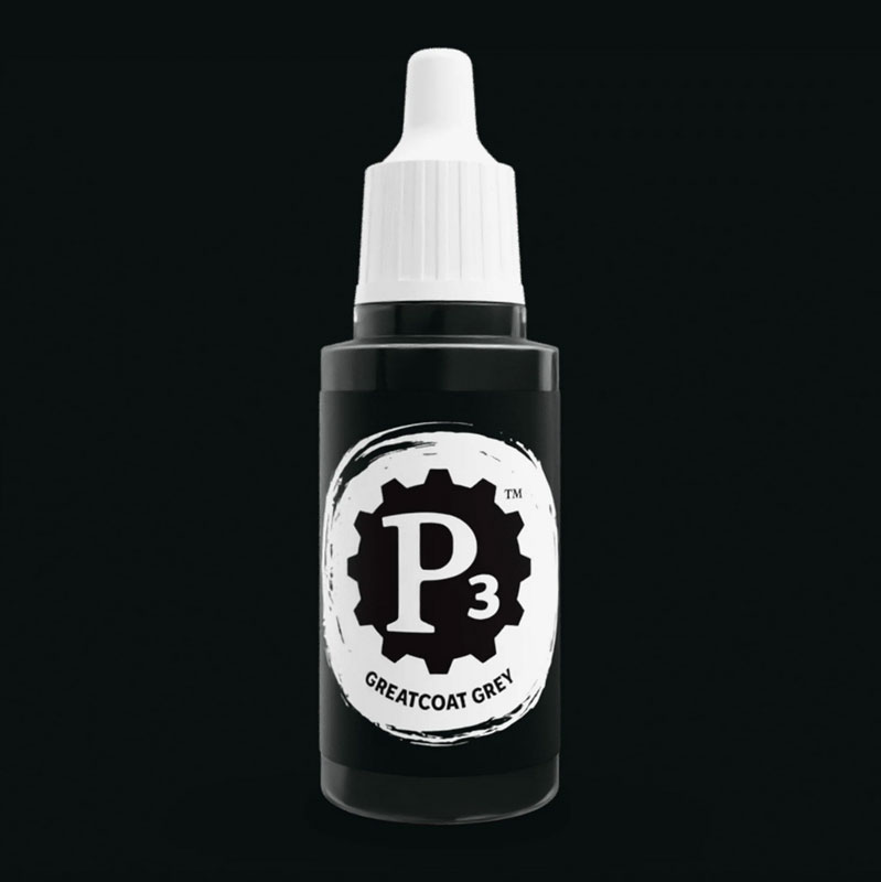 Privateer Press Paints (P3) Greatcoat Grey 18ml
