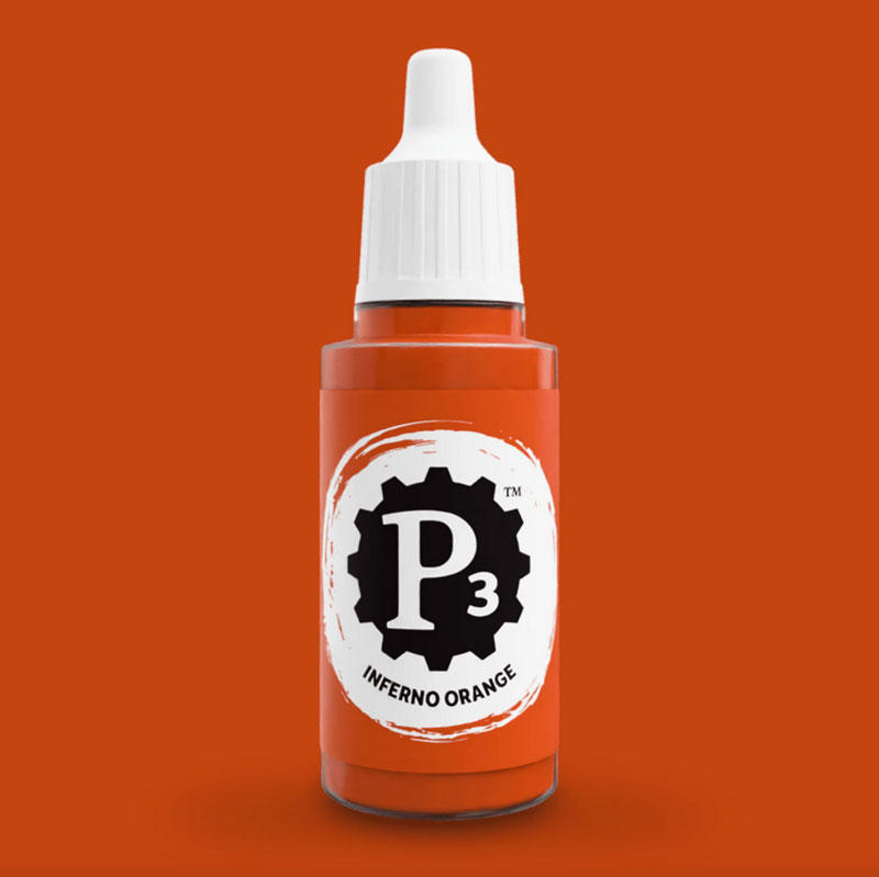 Privateer Press Paints (P3) Inferno Orange 18ml