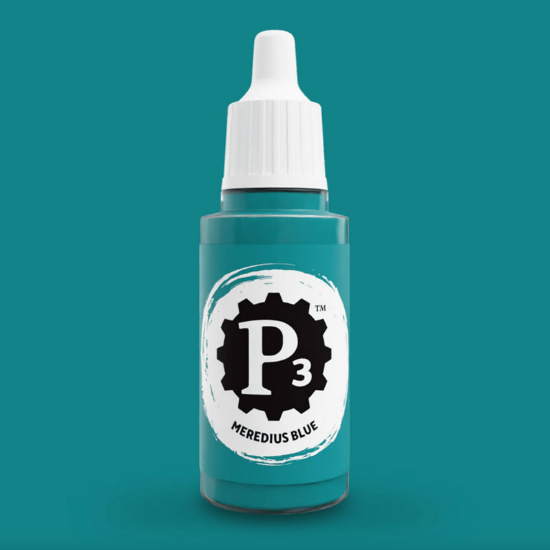 Privateer Press Paints (P3) Meredius Blue 18ml