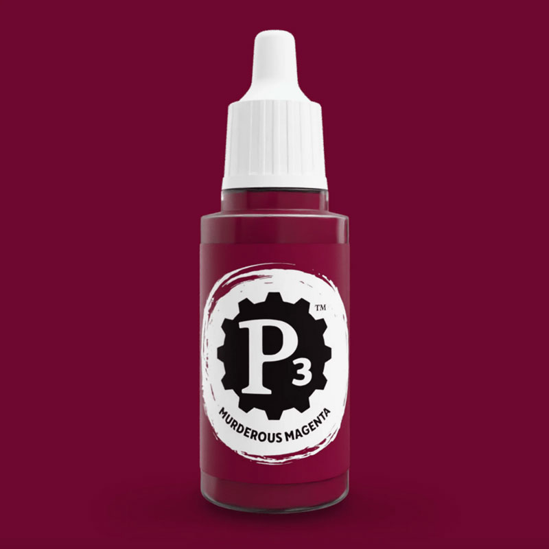 Privateer Press Paints (P3) Murderous Magenta 18ml
