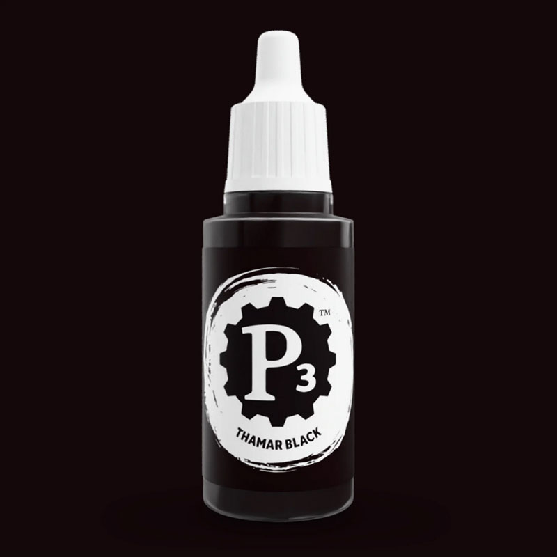Privateer Press Paints (P3) Thamar Black 18ml