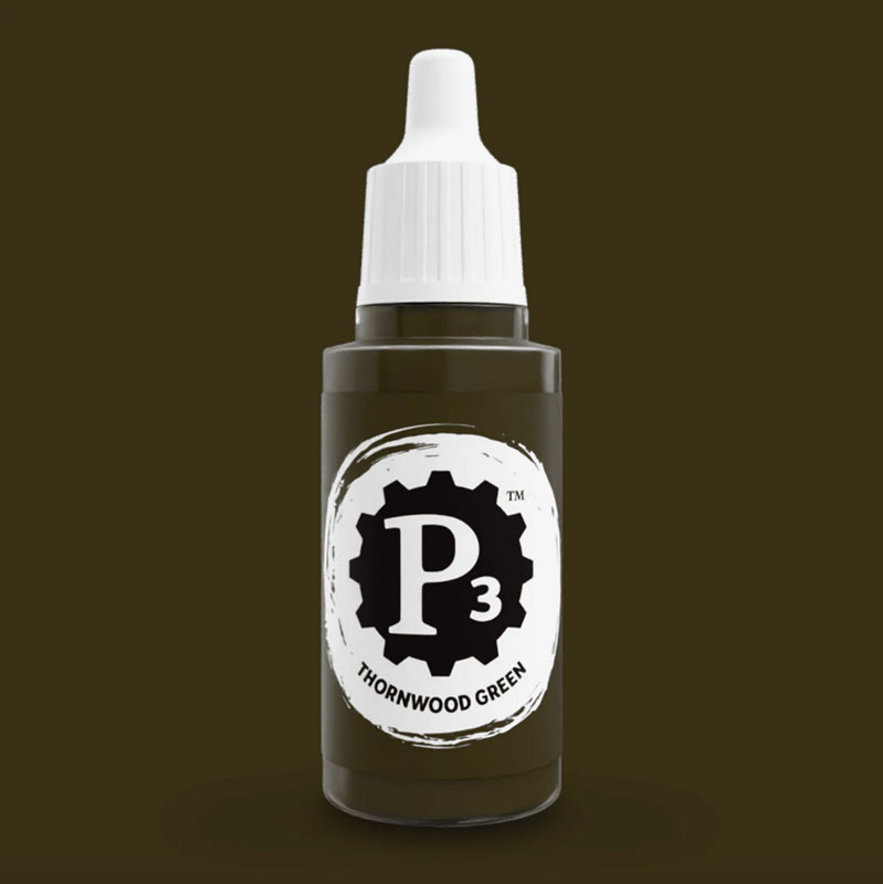 Privateer Press Paints (P3) Thornwood Green 18ml