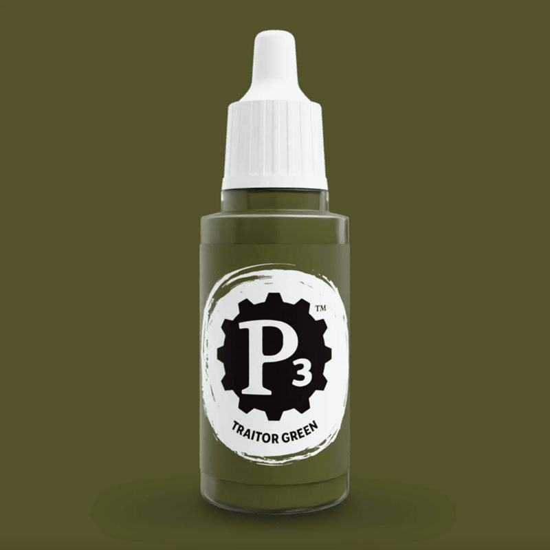 Privateer Press Paints (P3) Traitor Green 18ml