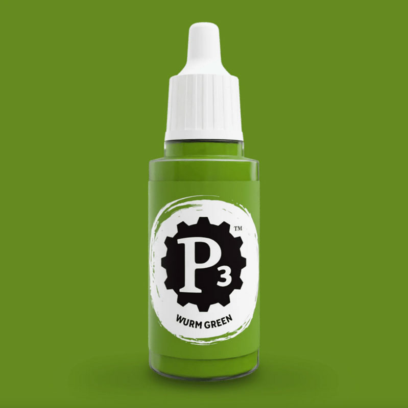Privateer Press Paints (P3) Wurm Green 18ml