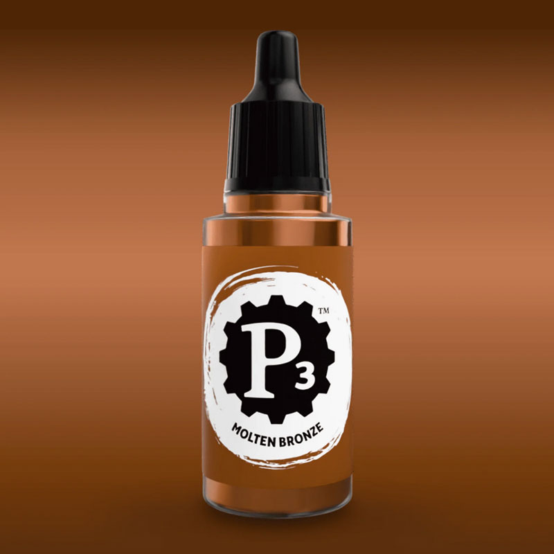 Privateer Press Paints (P3) Molten Bronze Metallic 18ml