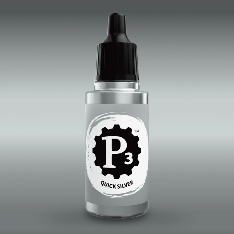 Privateer Press Paints (P3) Quick Silver Metallic 18ml