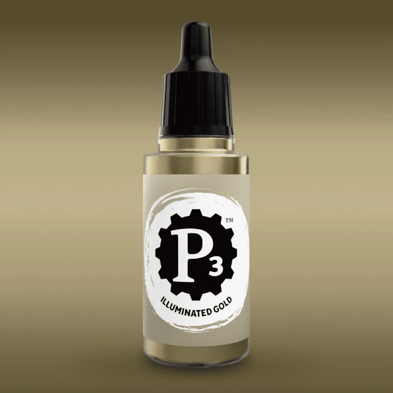 Privateer Press Paints (P3) Illuminated Gold Metallic 18ml