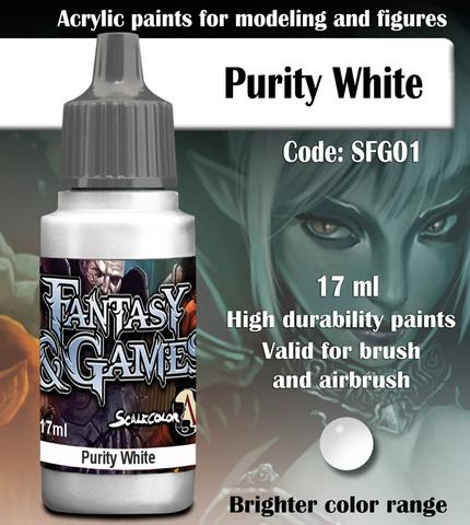 Fantasy and Games- Purity White Paint 17ml