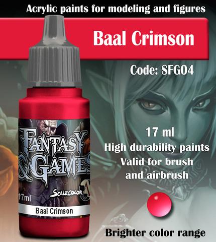Fantasy and Games- Baal Crimson Paint 17ml