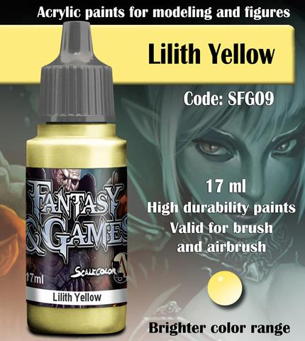 Fantasy and Games- Lilith Yellow Paint 17ml