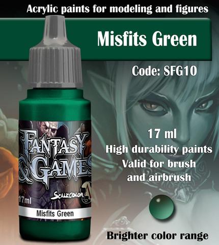 Fantasy and Games- Misfits Green Paint 17ml
