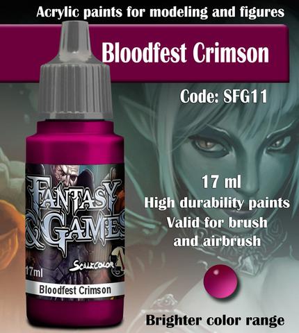 Fantasy and Games- Bloodfest Crimson Paint 17ml