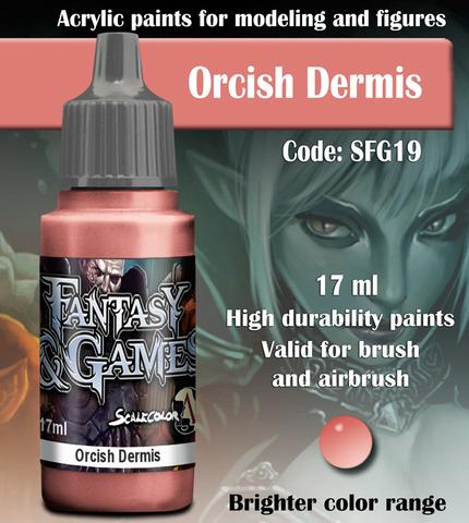 Fantasy and Games- Orcish Dermis Paint 17ml