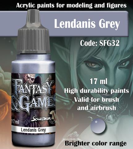Fantasy and Games- Lendanis Grey Paint 17ml