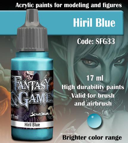 Fantasy and Games- Hiril Blue Paint 17ml