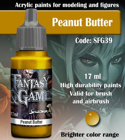 Fantasy and Games- Peanut Butter Paint 17ml