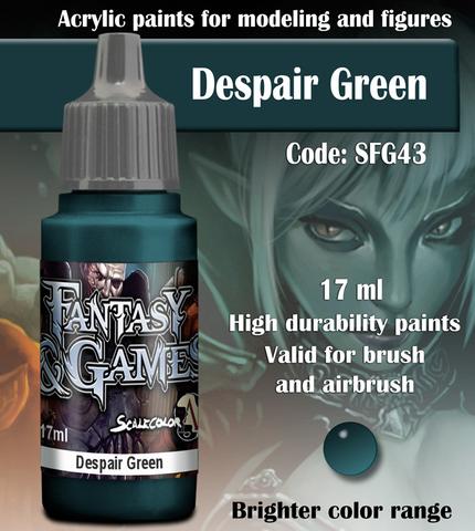 Fantasy and Games- Despair Green Paint 17ml