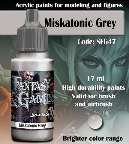 Fantasy and Games- Miskatonic Grey Paint 17ml