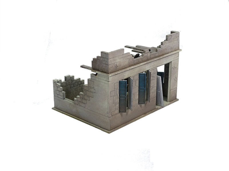 Small Destroyed North Africa House