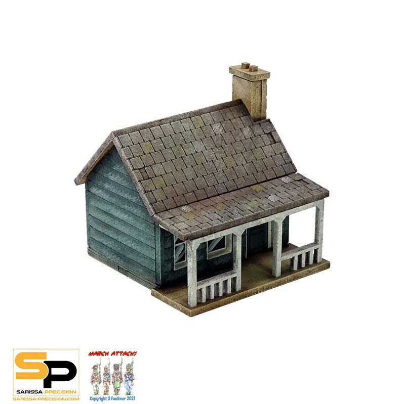 Sarissa Precision North American Cabin #3 with Porch