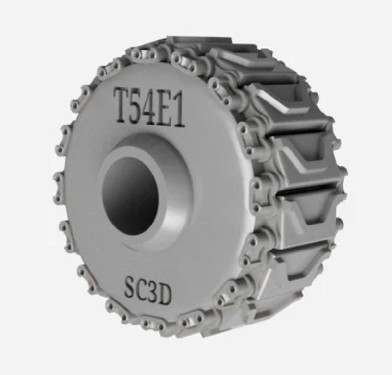 Squadron Tools Tracks Sherman T-54E1 Track Roller
