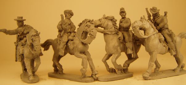 Confederate Cavalry Troopers (Pistols)