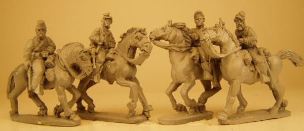 Federal Cavalry Troopers (Mixed Weapons)