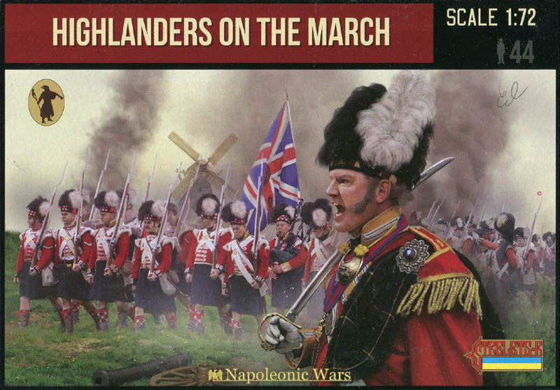 Strelets R - Napoleonic Highlanders on the March (Reissue)