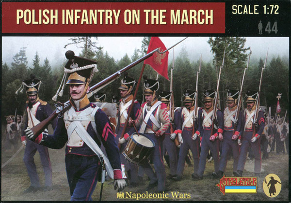 Napoleonic Polish Infantry on the March (Reissue)