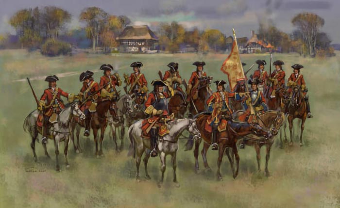 Strelets R - War of the Spanish Succession - British Regiment of Horse Late War