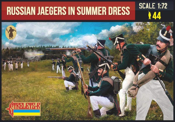Strelets  Napoleonic Russian Jaegers in Summer Dress -2024 Re-Released