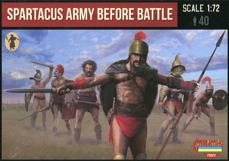 Strelets Mini - Spartacus Army Before Battle